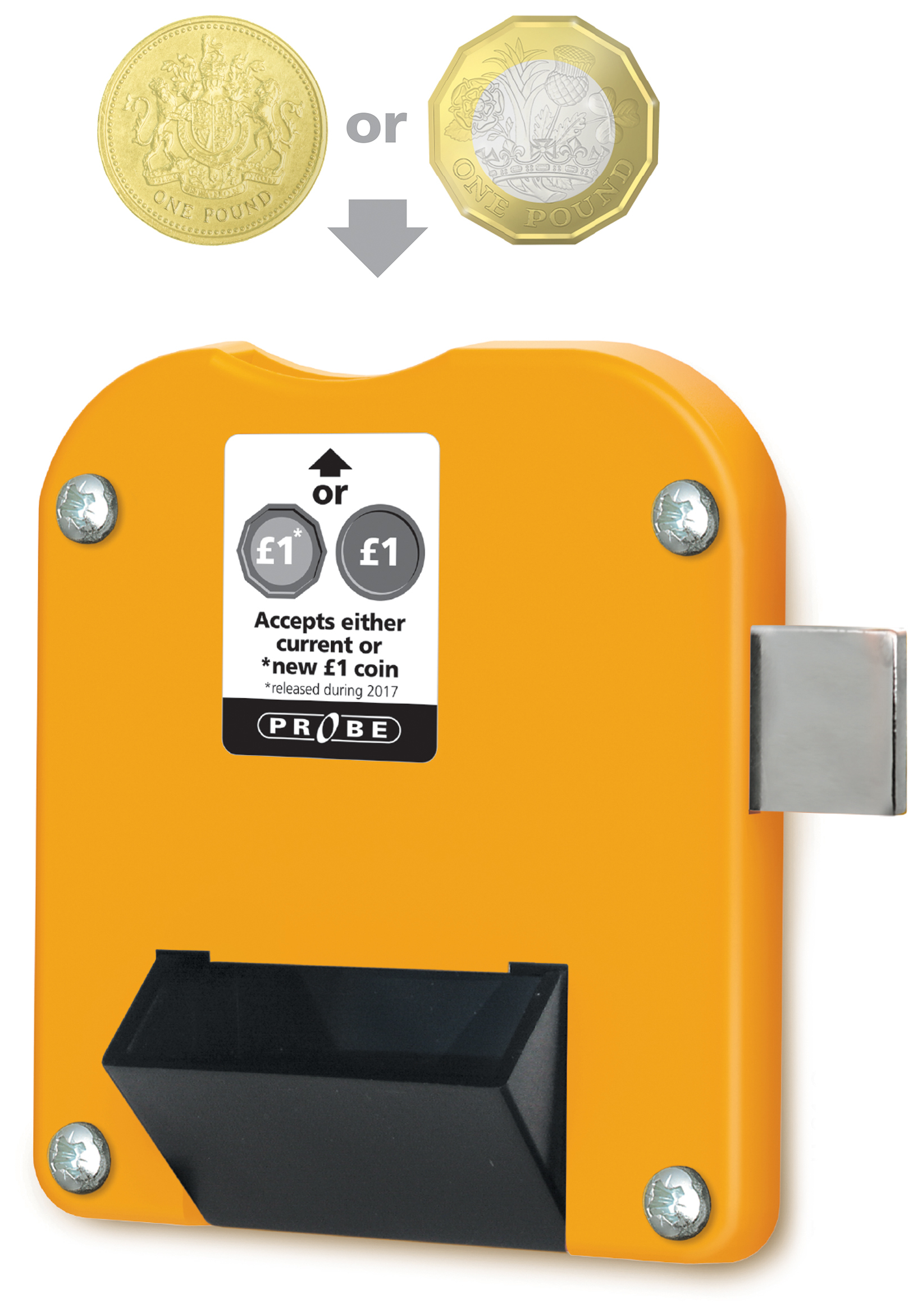 Type H Coin return lock